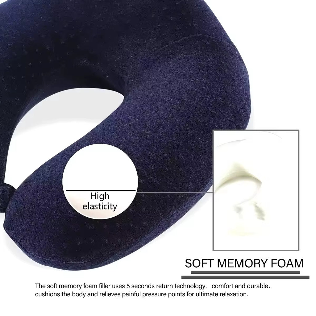 U Shaped Wearable Travel Pillow
