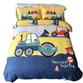 Cartoon Bedsheet Set for Kids (4pcs)