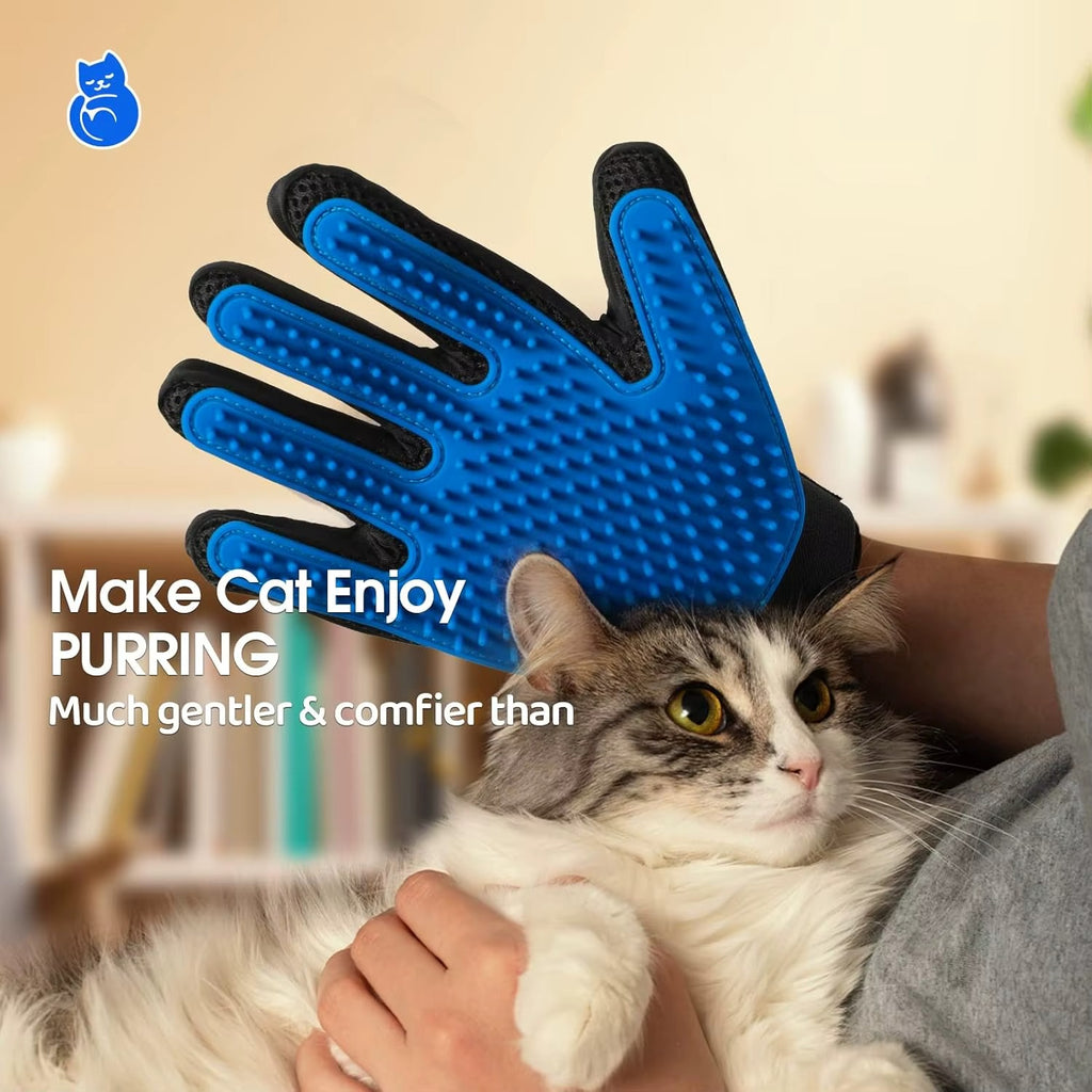 Pet Grooming Glove Brush
