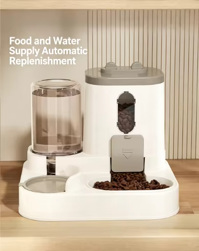 Automatic Cat Dog Feeder and Water Dispenser