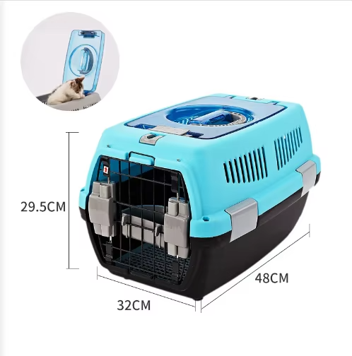 Pet Travel Carrier (2-Door Top-Load Hard-Sided )