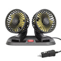 Double Head Portable Car fan