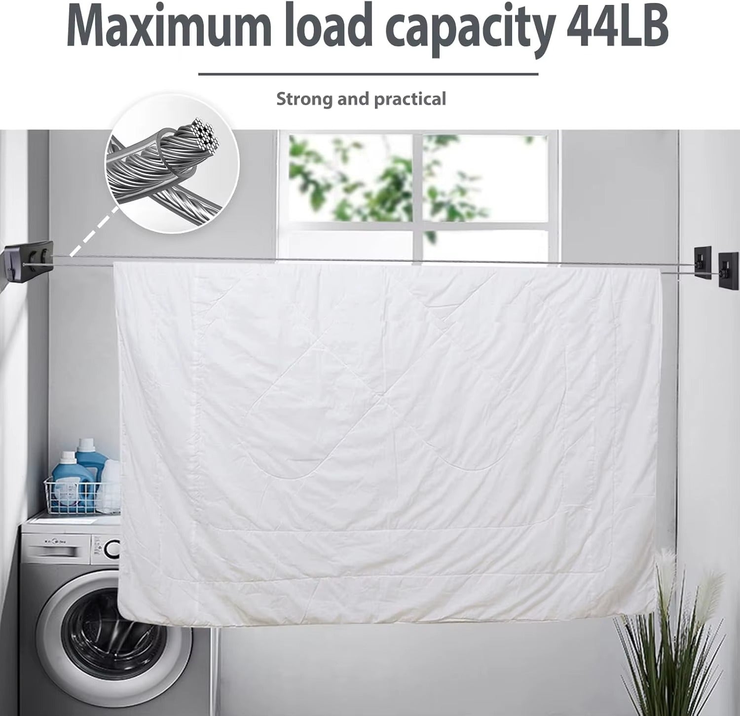 Retractable Clothes  Drying Line (4.2m)