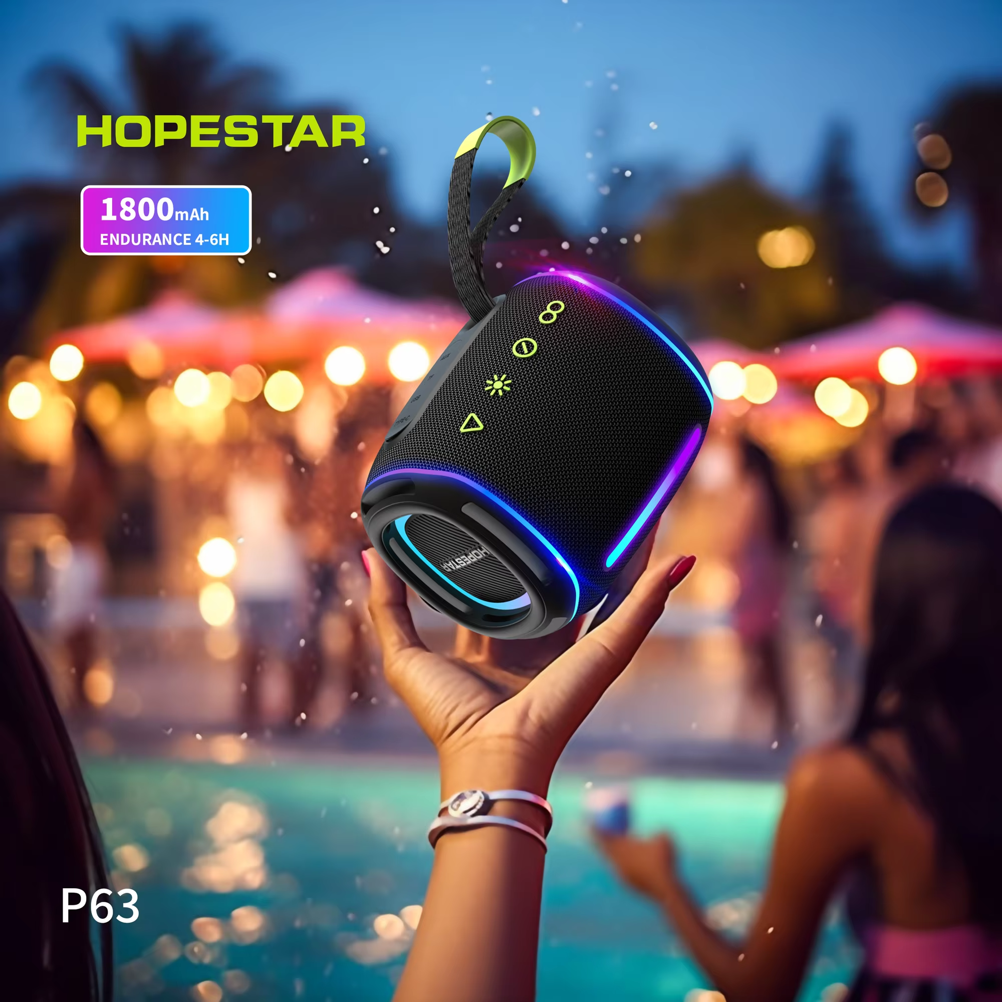 Hopestar Boombox Portable Speaker
