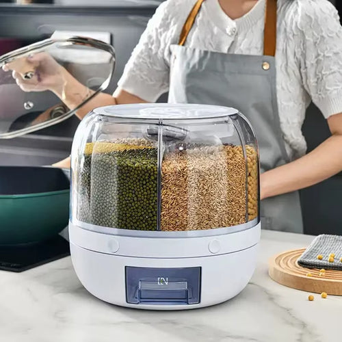 6-In-1 Rice Storage Bucket