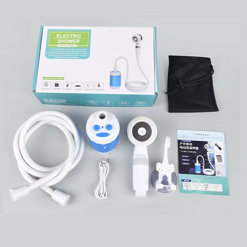 USB Rechargeable Shower Pump