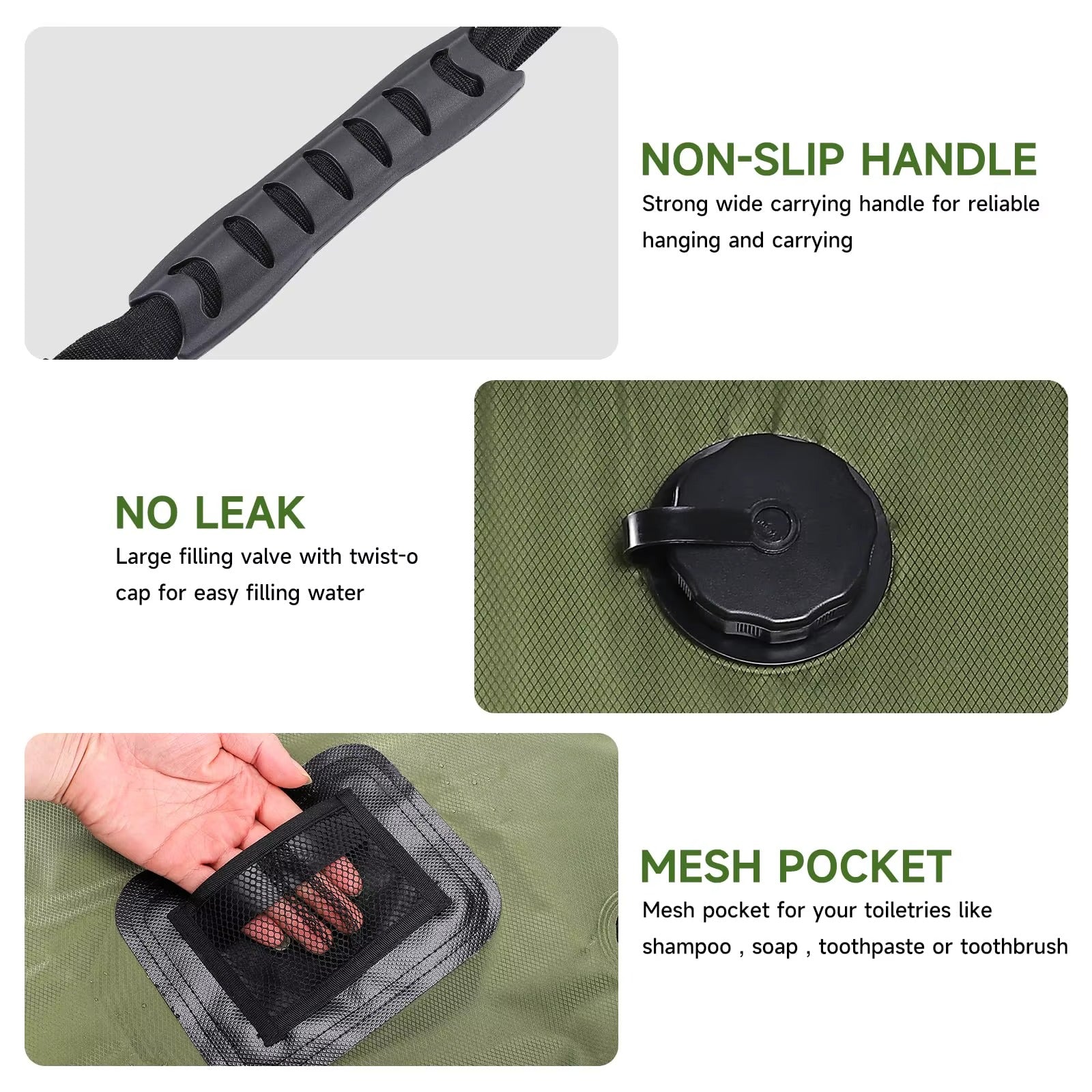Camping Solar Bath Shower Bag