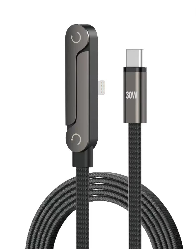 2in1 Invisible Stand Fast Charging Cable