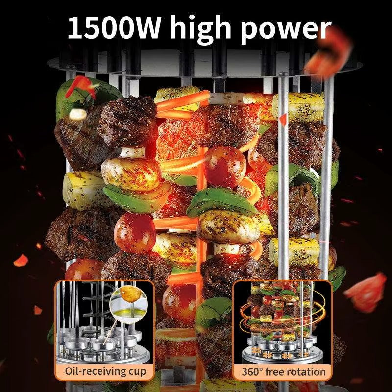 Twisted Skewers Bbq Tool Set ( Stainless steel )