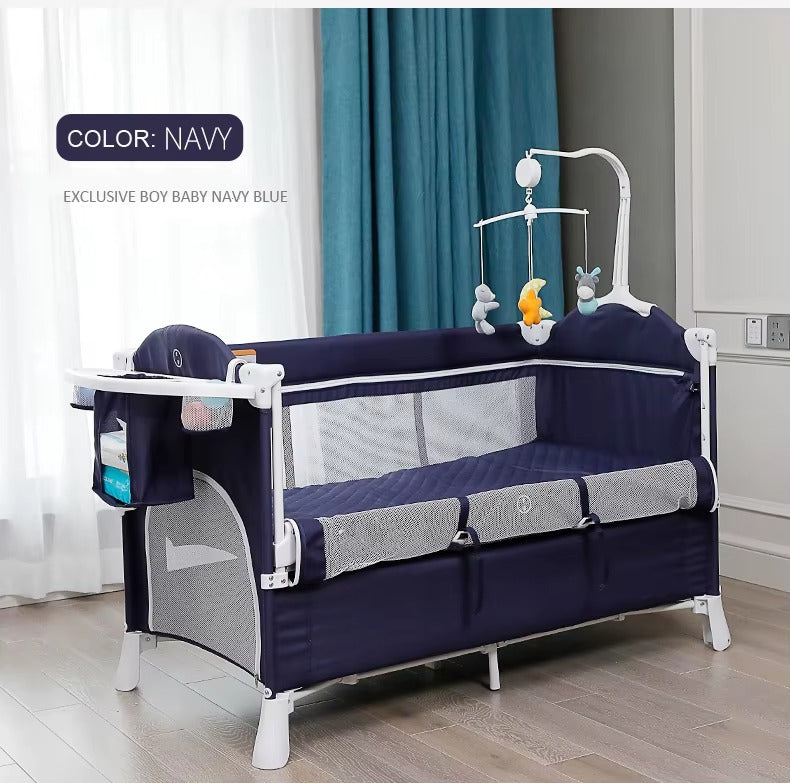 Double Layer Baby Crib