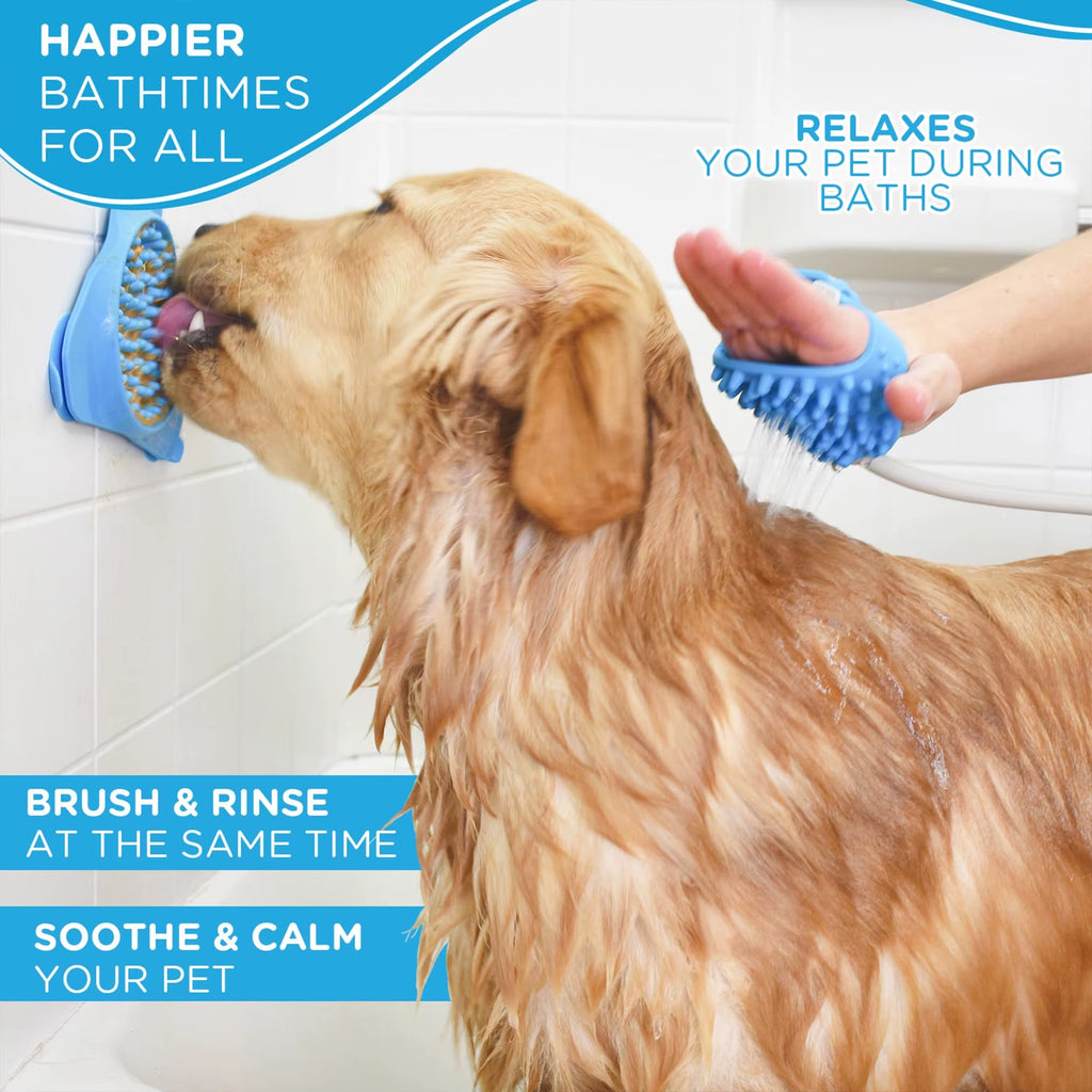 Pet Shower Sprayer and Scrubber