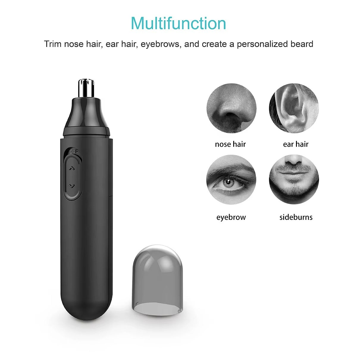 Nose Ear Hair Trimmer for Men & Women