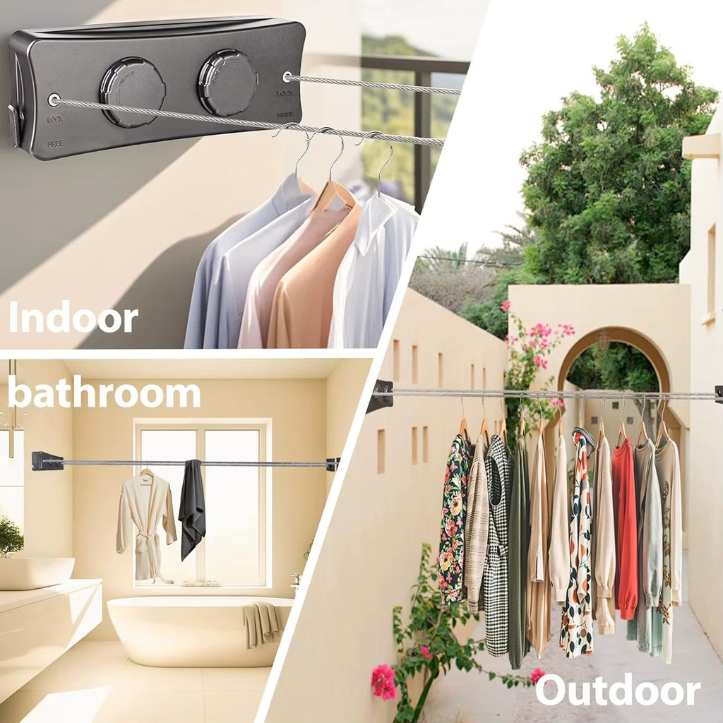 Retractable Clothes  Drying Line (4.2m)