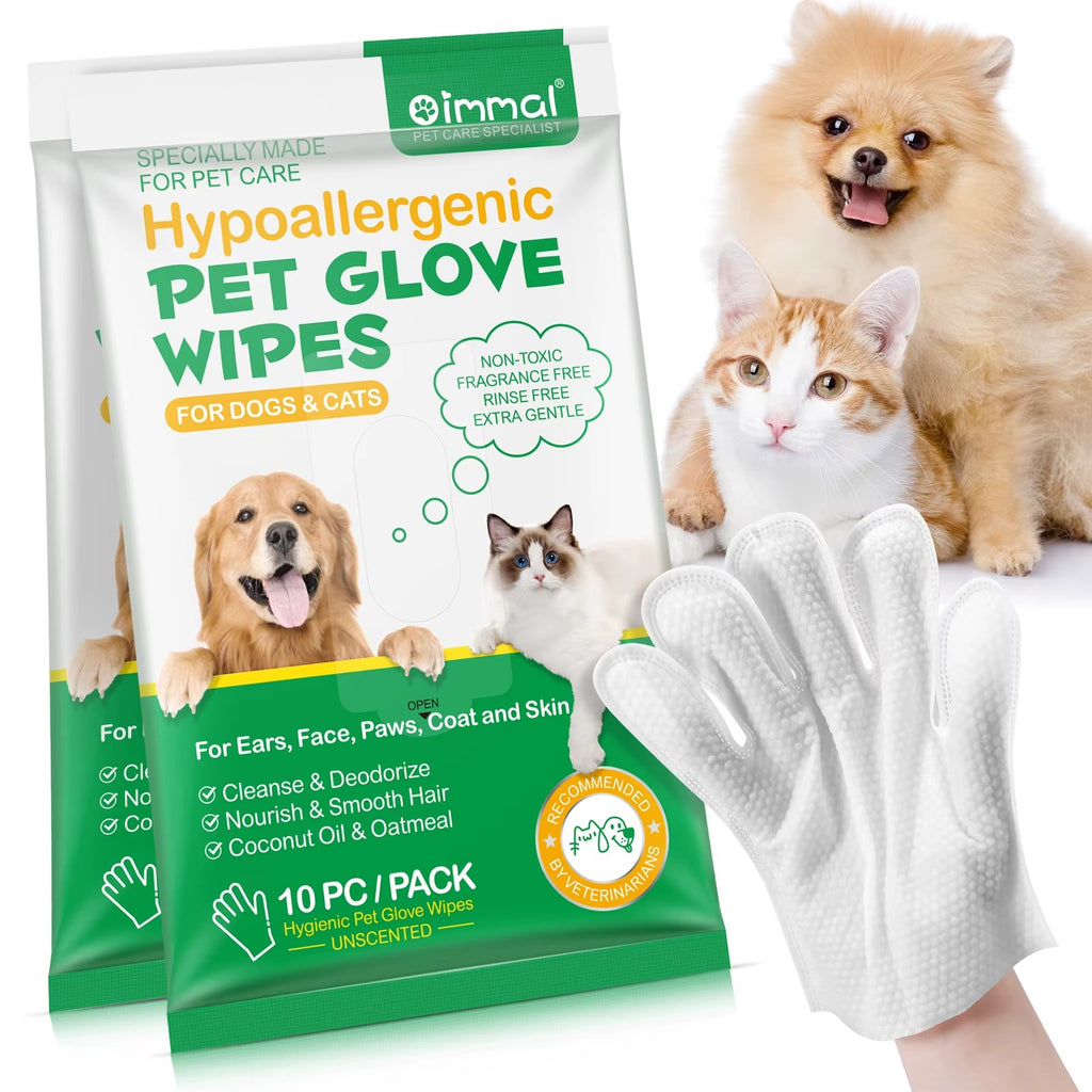 Pet Glove Wipes