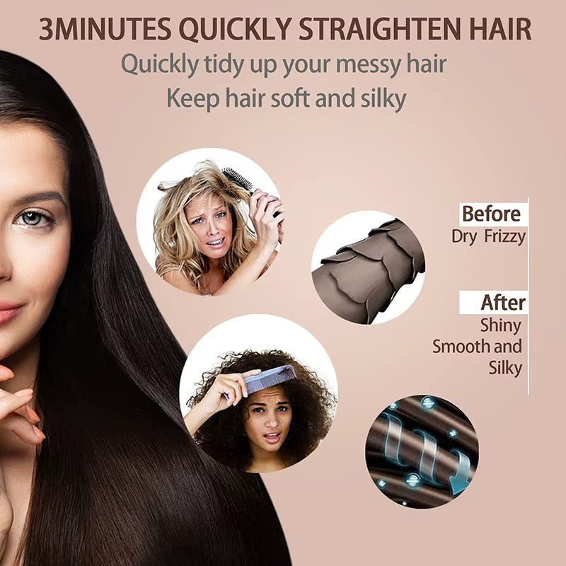 Hair Straightener Brush