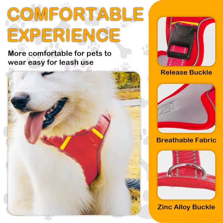 Reflective Pet Harnesses
