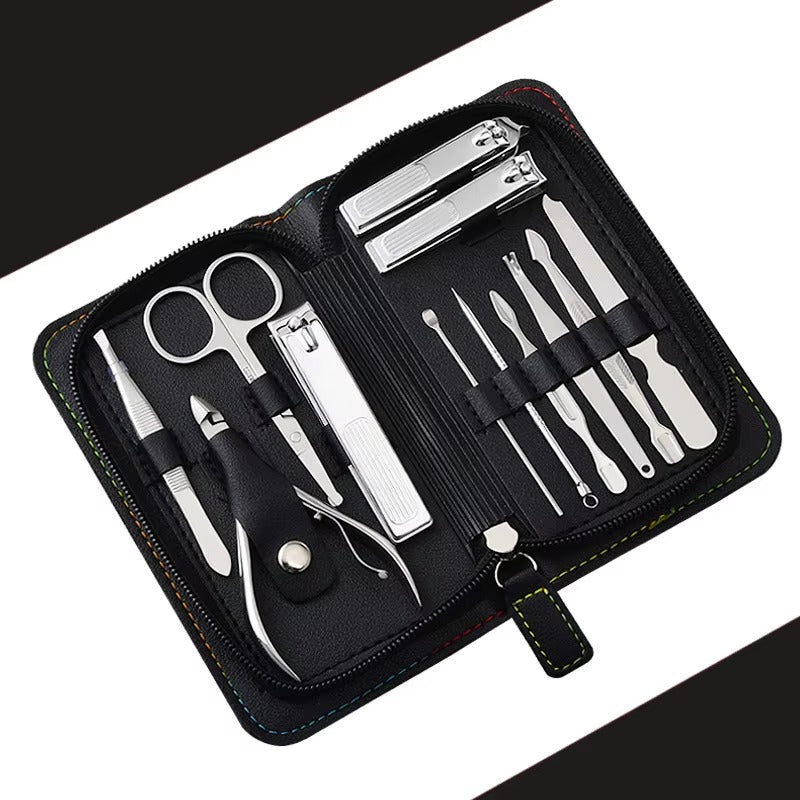 12 in 1 Travel Manicure Set Men