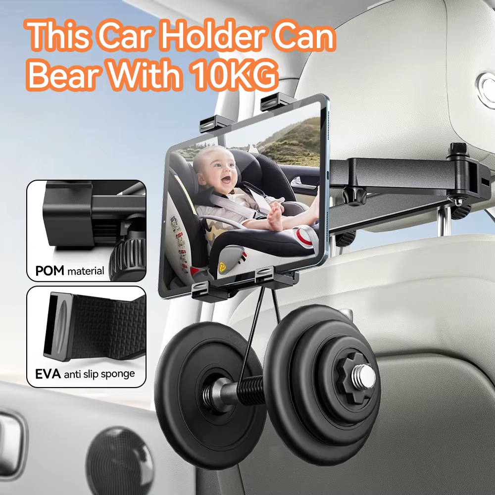 Car Headrest Tablet Mount