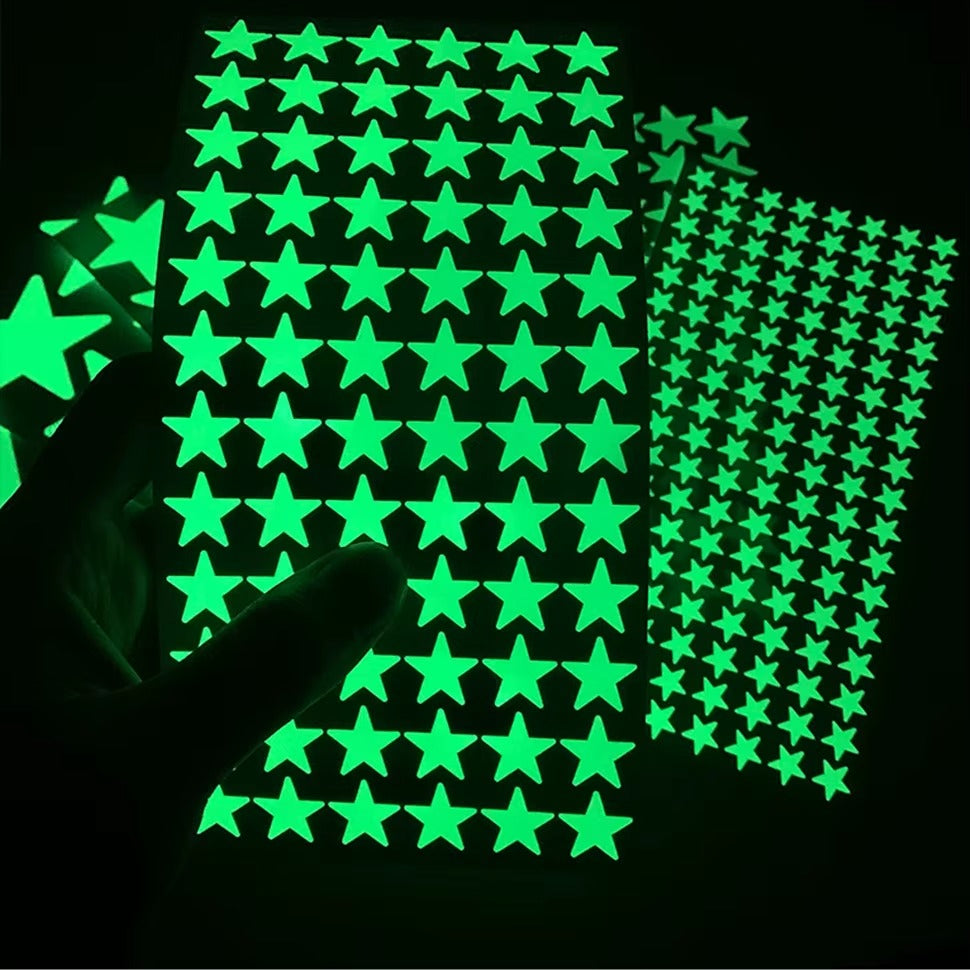 Night Glowing Stars Wall Sticker