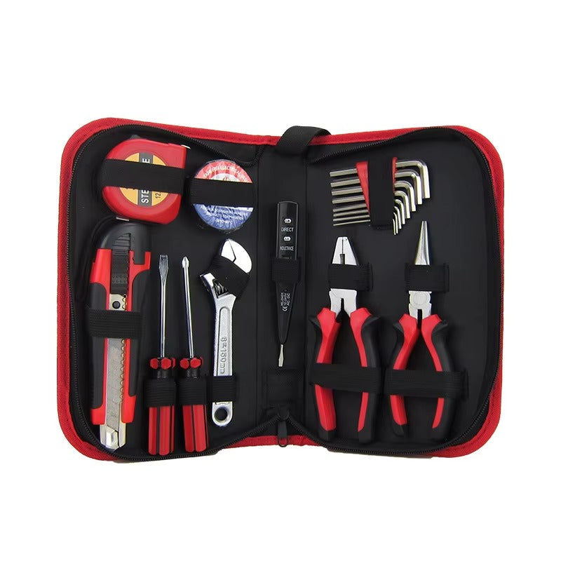 18-Piece Carbon Steel Household Tool Set