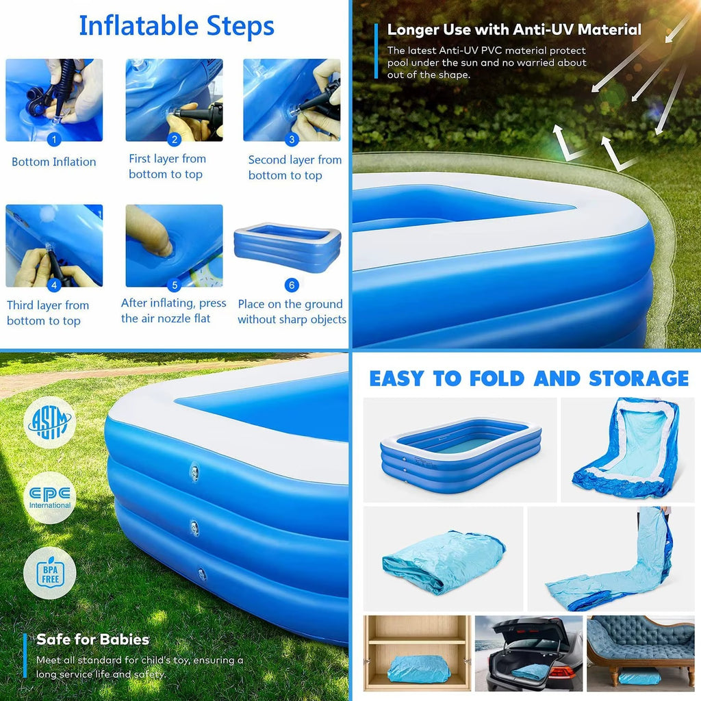 KIds Outdoor Inflatable Swimming Pool
