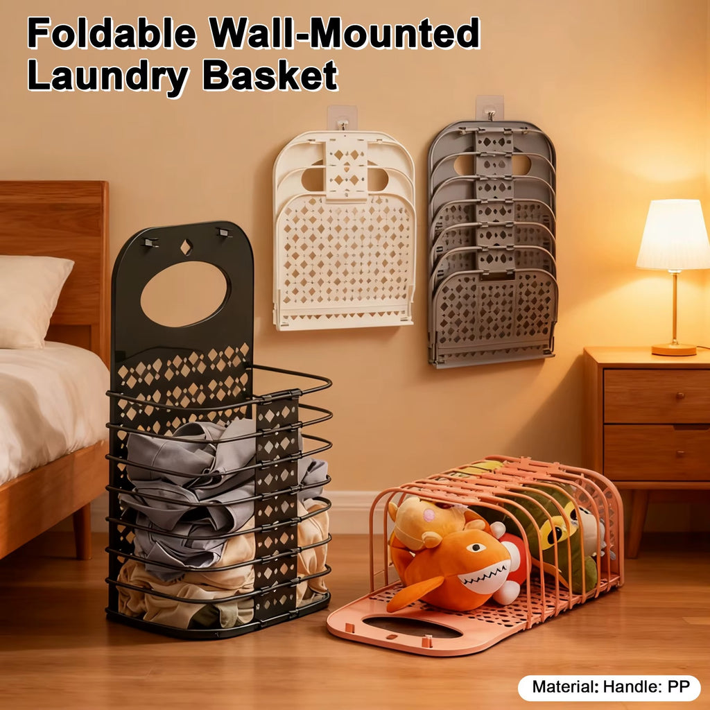 Collapsible Hanging Laundry Basket