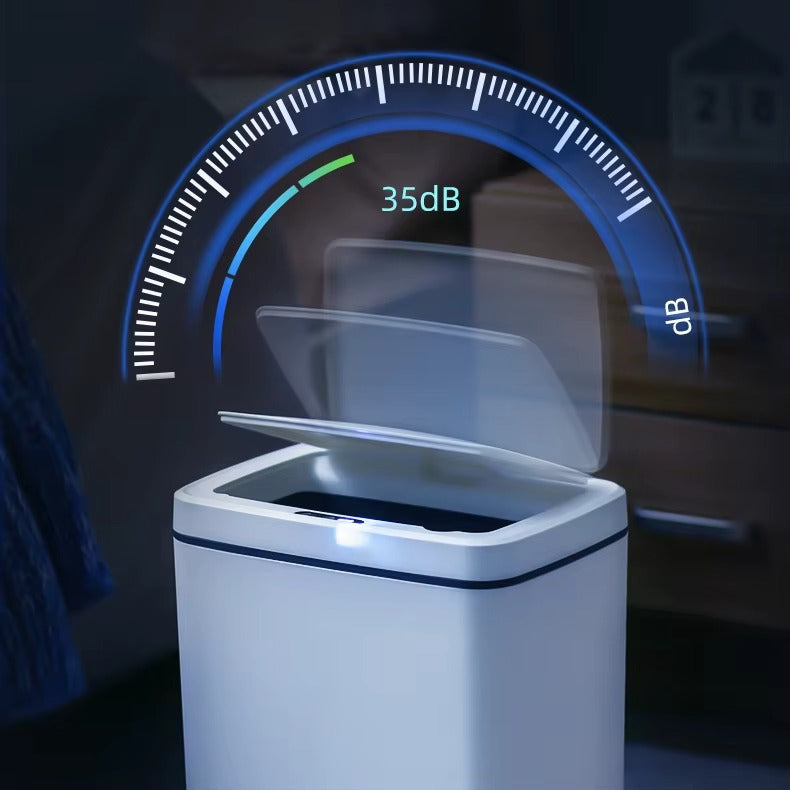 14L Smart plastic trash can