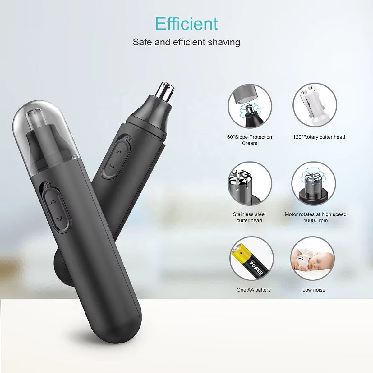 Nose Ear Hair Trimmer for Men & Women