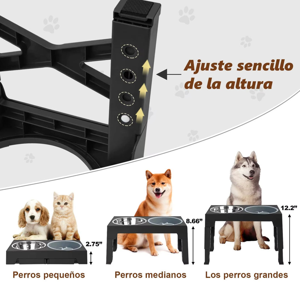Elevated Pet Feeding Stand