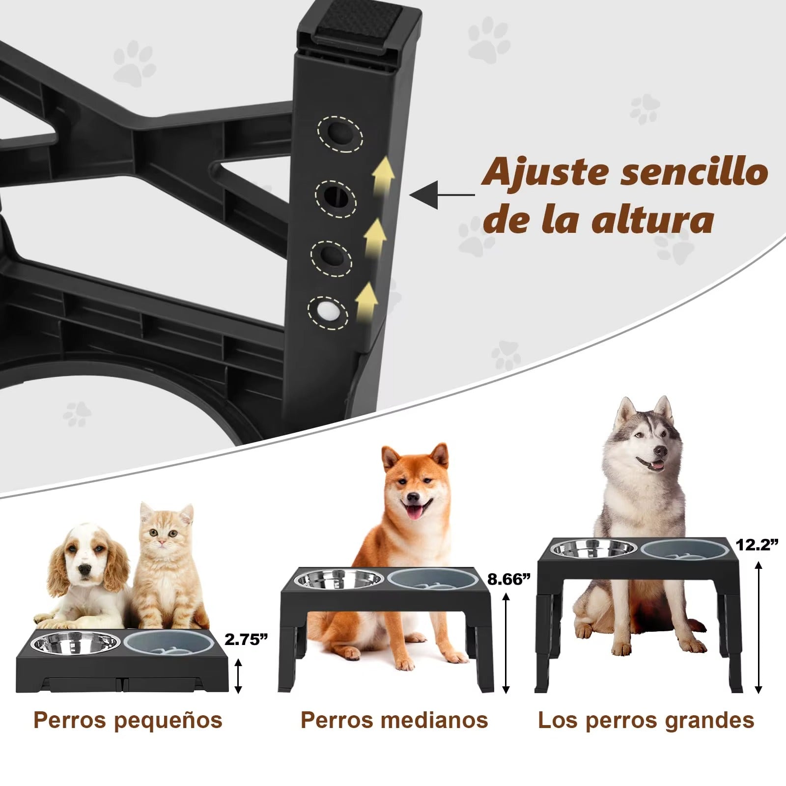 Elevated Pet Feeding Stand