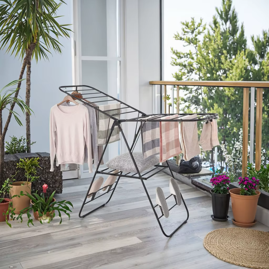 Gull Wing Clothes Drying Rack
