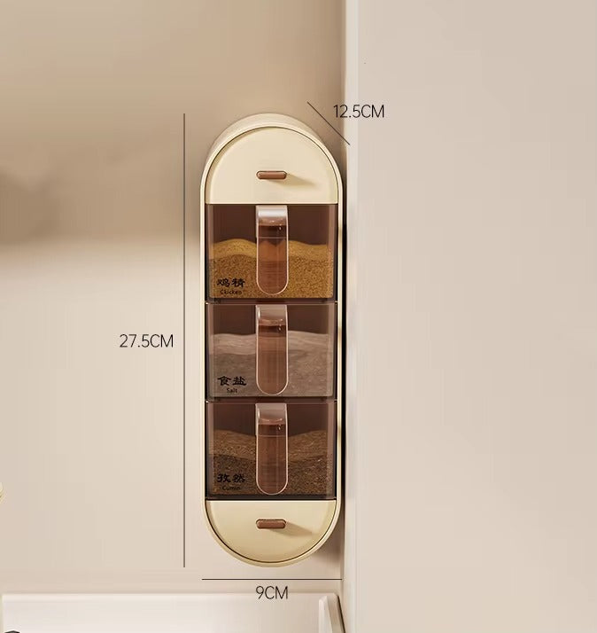 3-Layer Wall Mounted Spice Rack
