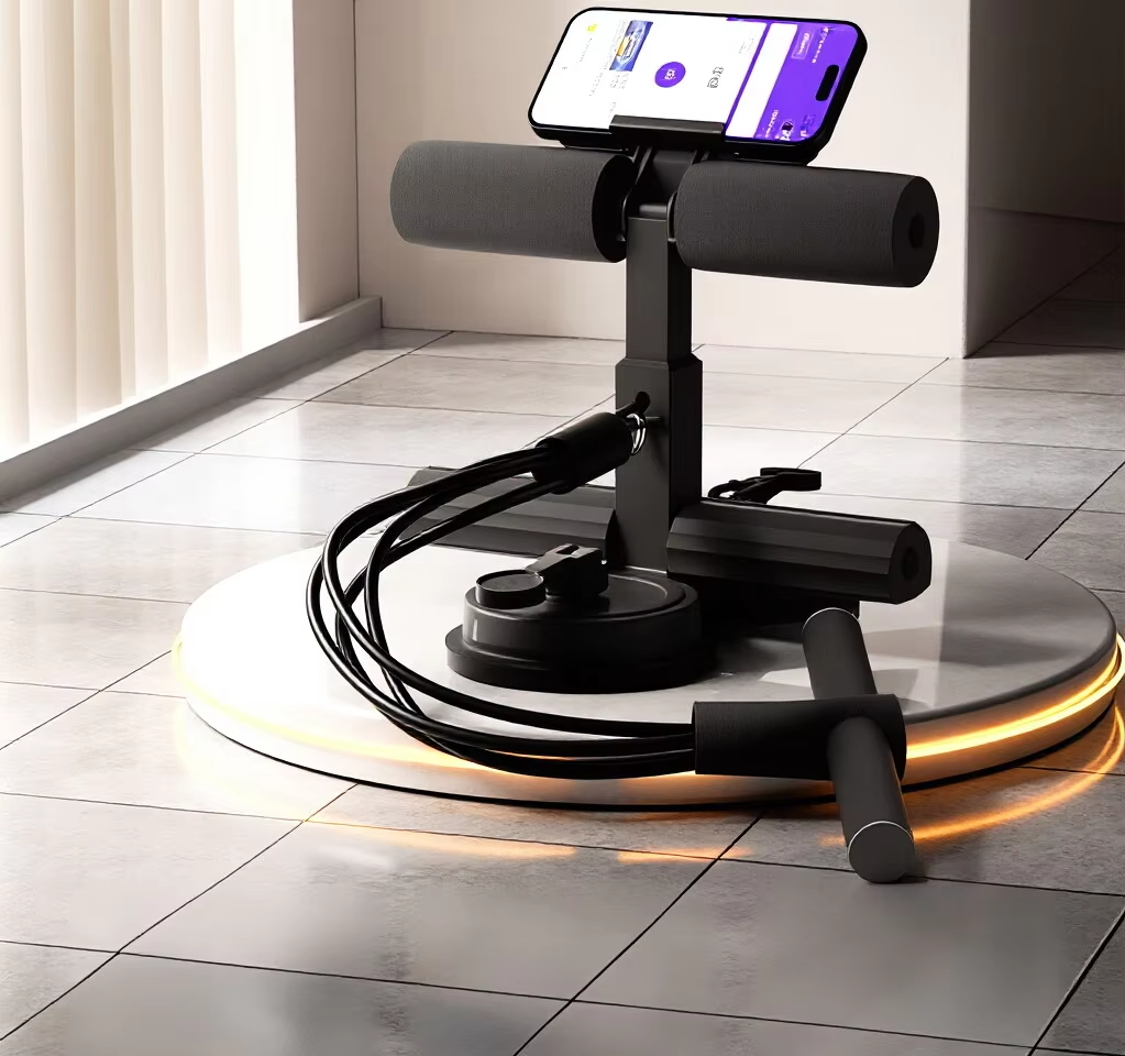Dual Sunction Sit-Up Bar