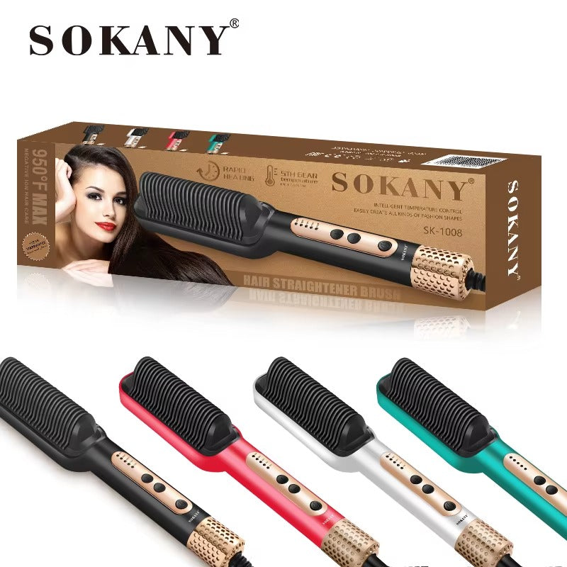 Hair Straightener Brush
