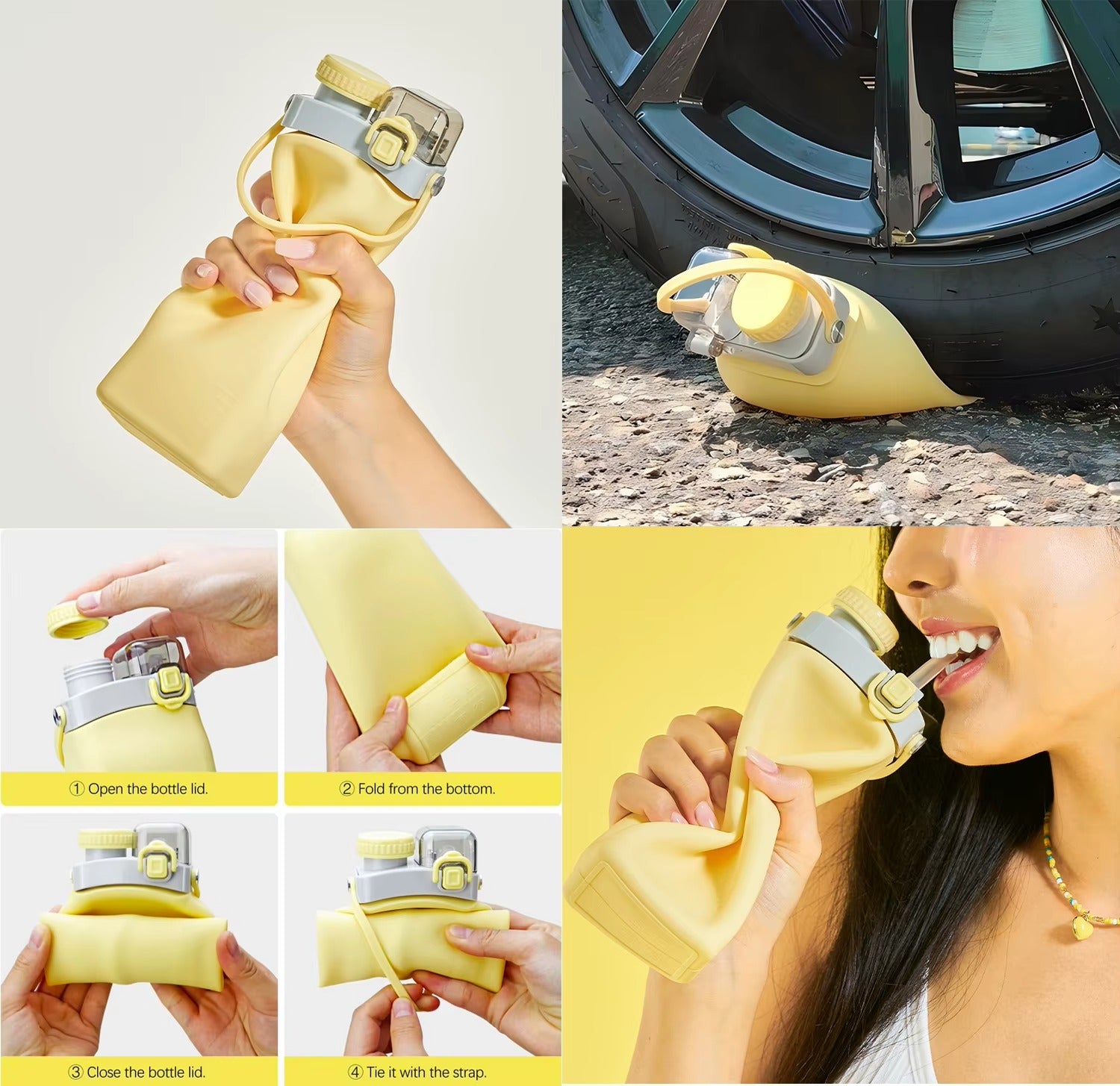 Silicone Water Bottle