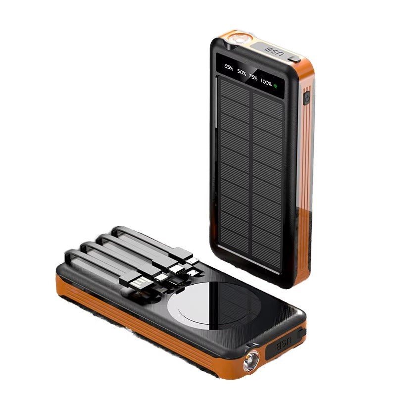 Type-C USB Solar Panel Power Bank