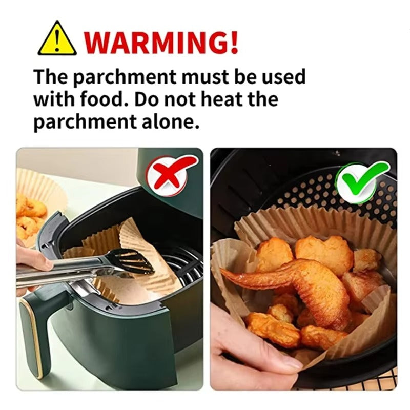 Air Fryer Paper Liners (50pcs)