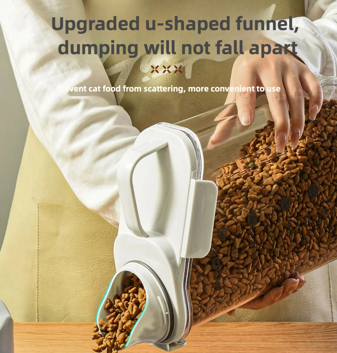 Pet Dry Food Dispenser