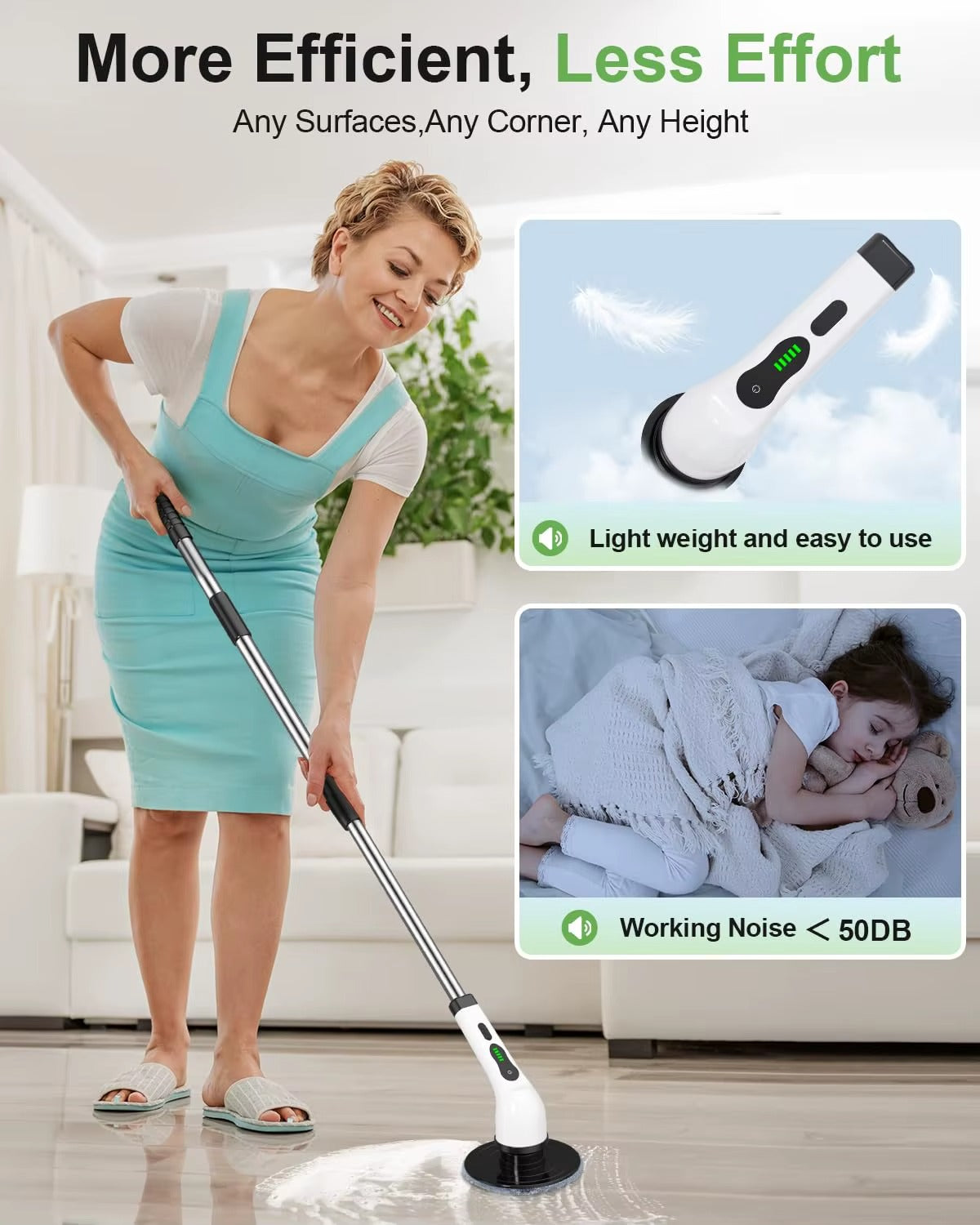 8in1 Electric Spin Scrubber