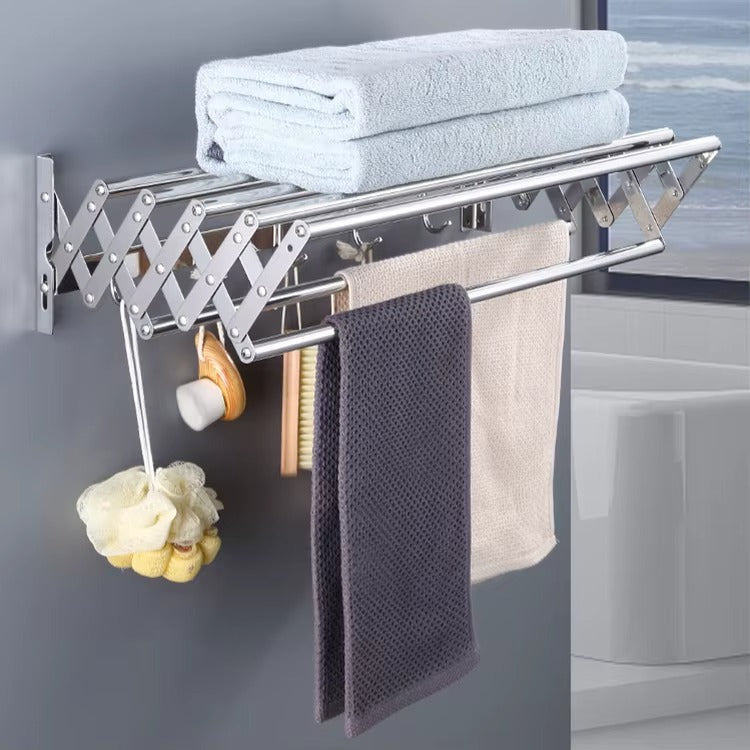 Wall Mounted Clothes Drying Rack