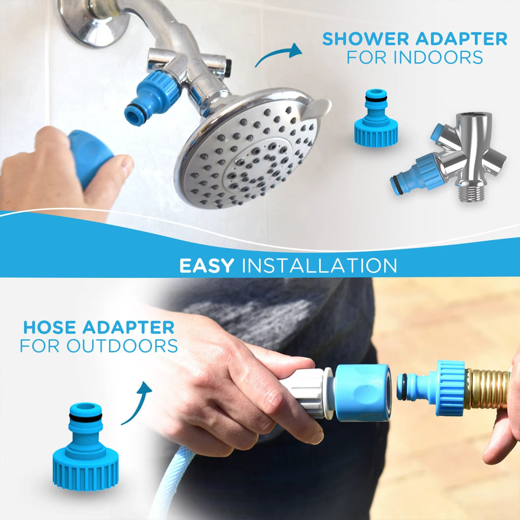 Pet Shower Sprayer and Scrubber