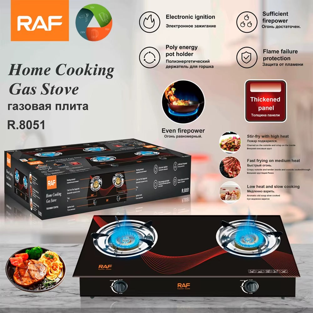 Double gas burner