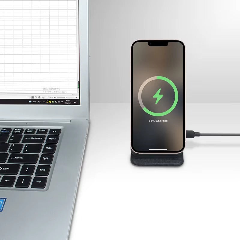 Foldable Wireless Charger with Type-C Port