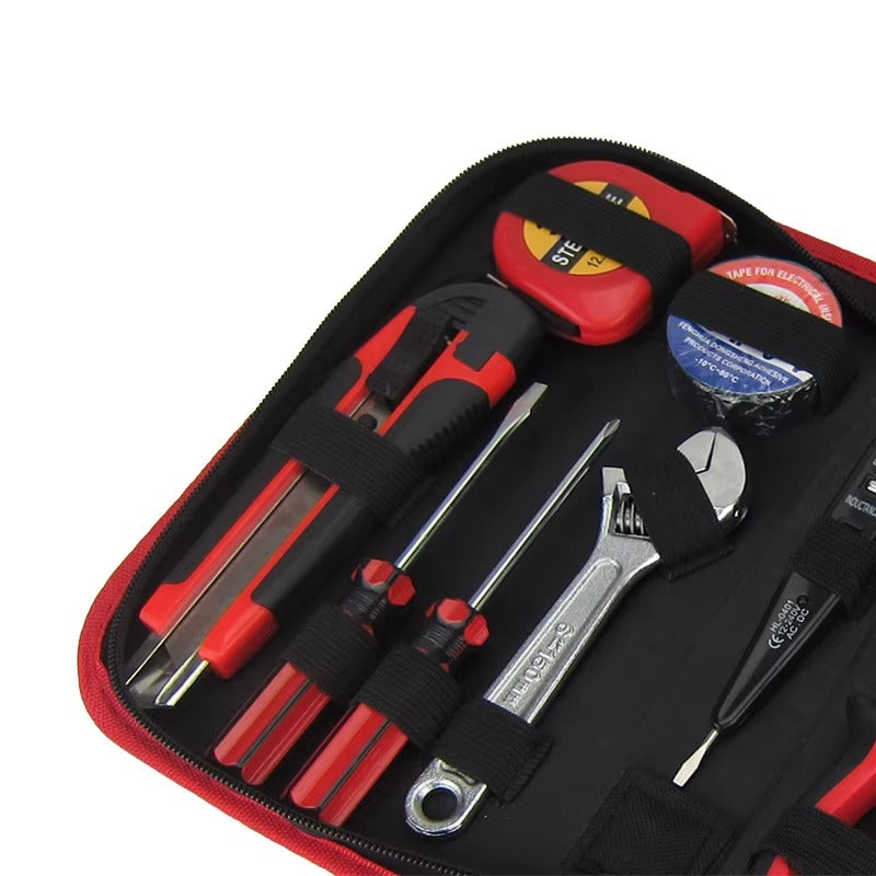 18-Piece Carbon Steel Household Tool Set