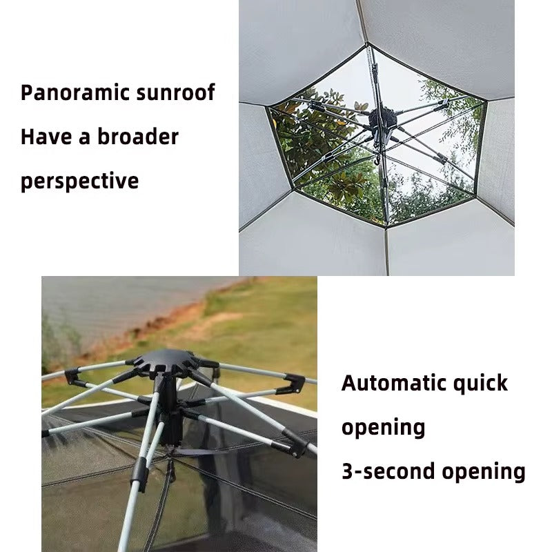 Automatic Hexagon Camping Tent