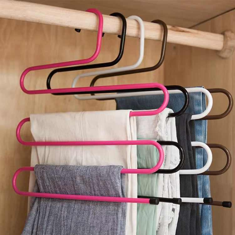 Wardrobe Organizer Storage Rack