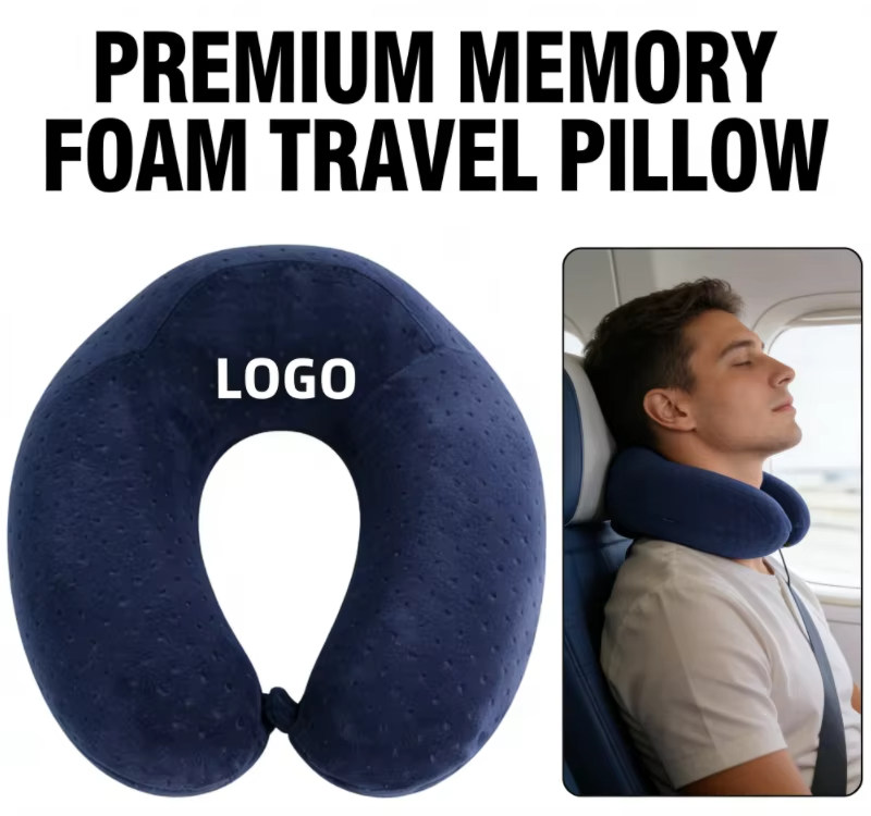 U Shaped Wearable Travel Pillow