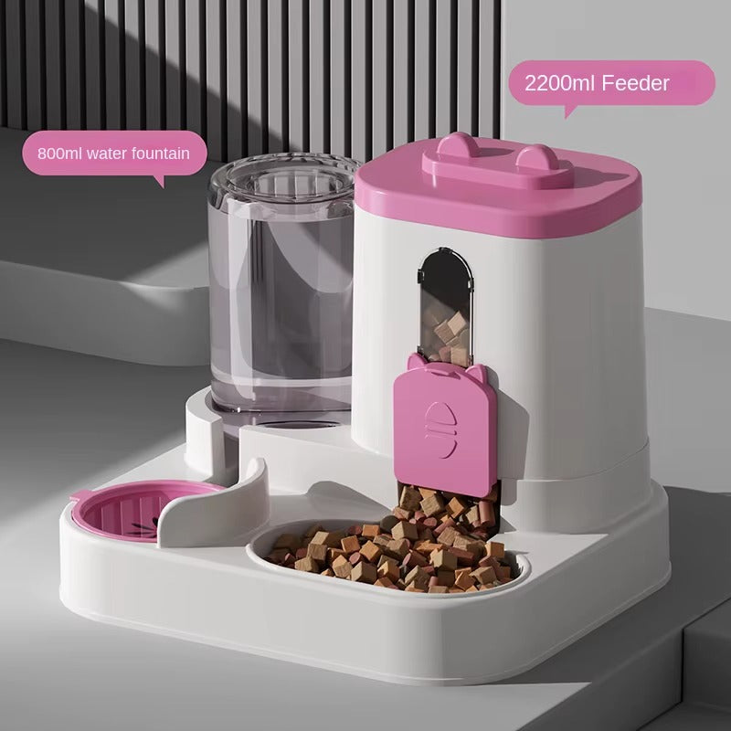 Automatic Cat Dog Feeder and Water Dispenser