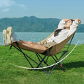 Moon Chair With Leg Rest