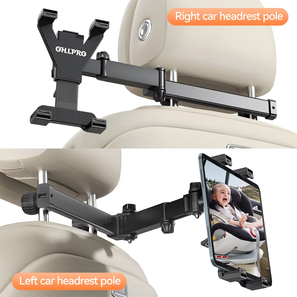 Car Headrest Tablet Mount